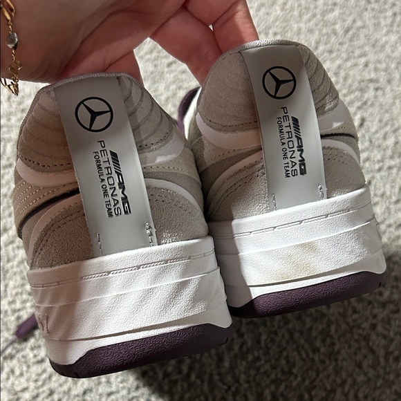 Puma Mercedes-AMG Petronas F1 x Puma CA Pro Crush 'White Silver' - Picture 4 of 8